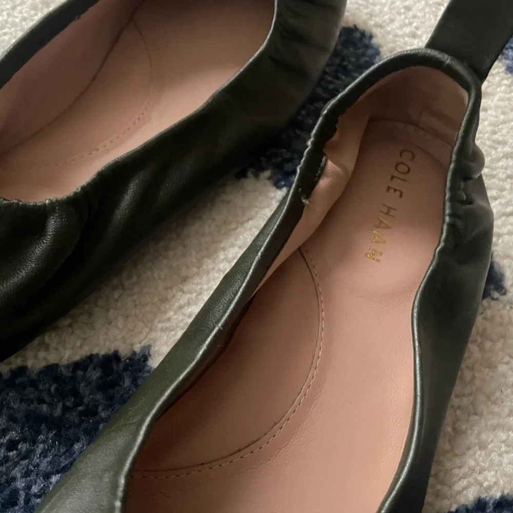 Cole Haan Wayfarer Ballet Flats, Dark Green 9